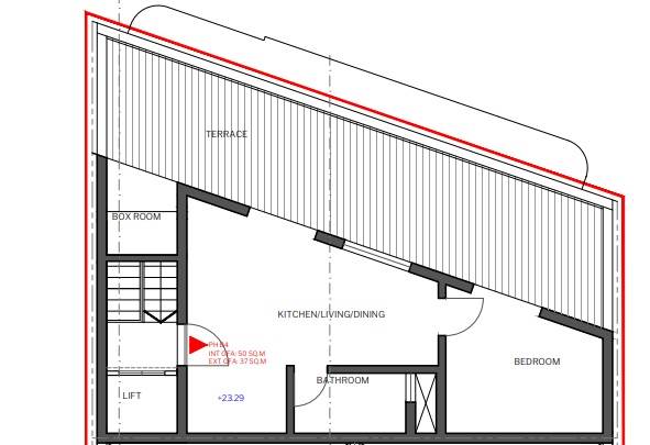Qormi - 1 Bedroom Penthouse On Plan 
