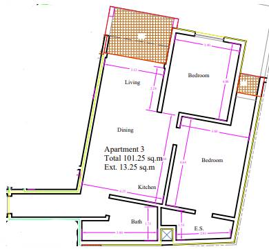 Mosta - 2 Bedroom Finished Apartment
