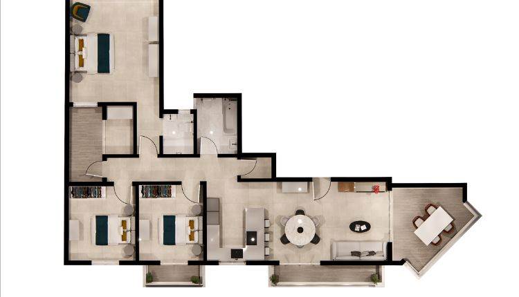 Mgarr - 3 Bedroom Finished Apartment