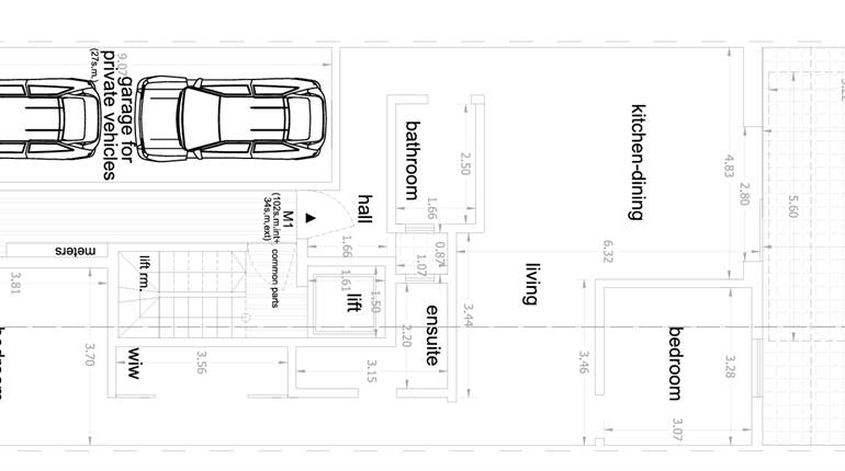 Fgura - 2 Bedroom Maisonette - On Plan