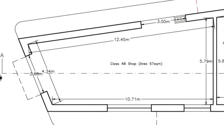 Rabat- Corner class 4b shop/ Garage