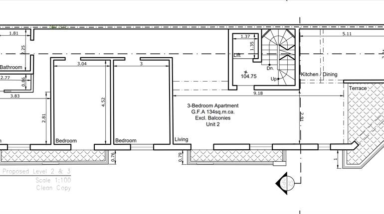 Naxxar - 3 Bedroom Finished Apartment On Plan
