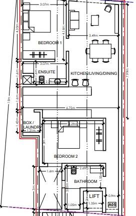 Qormi - 2 Bedroom Finished Apartment On Plan 