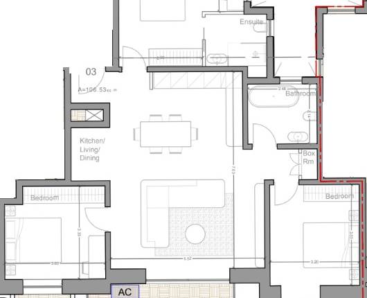 Mosta - 3 Bedroom Apartment Ready Built 