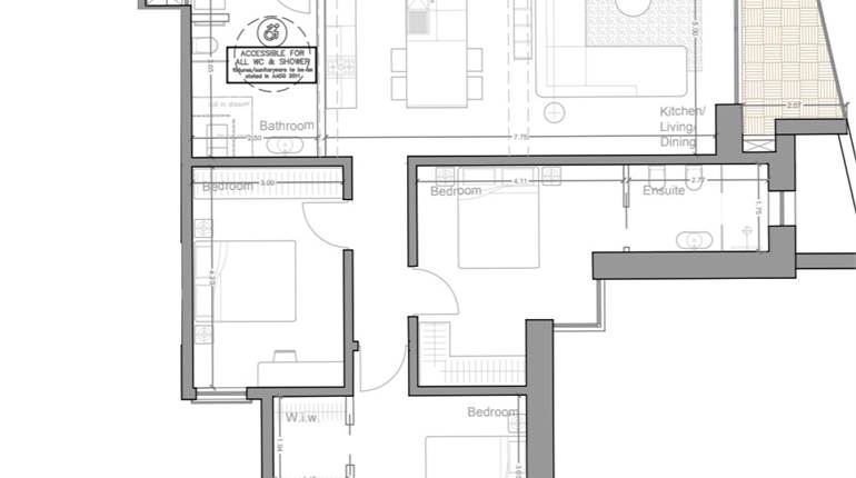 Mosta - 3 Bedroom Apartment Ready Built