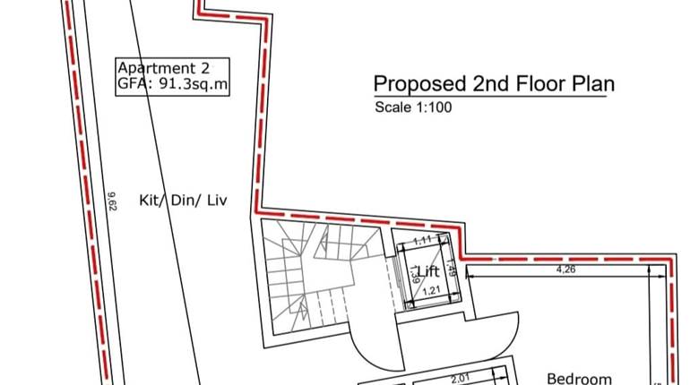 Naxxar - 2 Bedroom Apartment + Balcony
