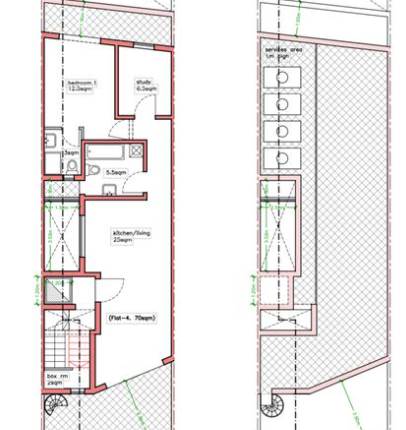 Qormi - 2 Bedroom Finished Penthouse On Plan