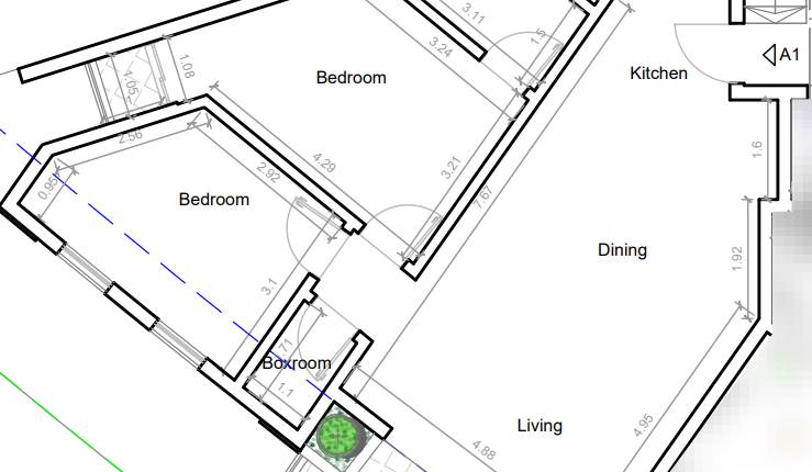 Swieqi- 1st floor , 2 bedroom + front balcony + Fully Finished + Opt Garage