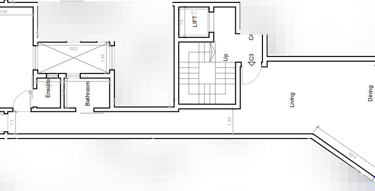 Swieqi- 2nd floor , 2 bedroom + front & back balcony + Fully Finished + Opt Garage