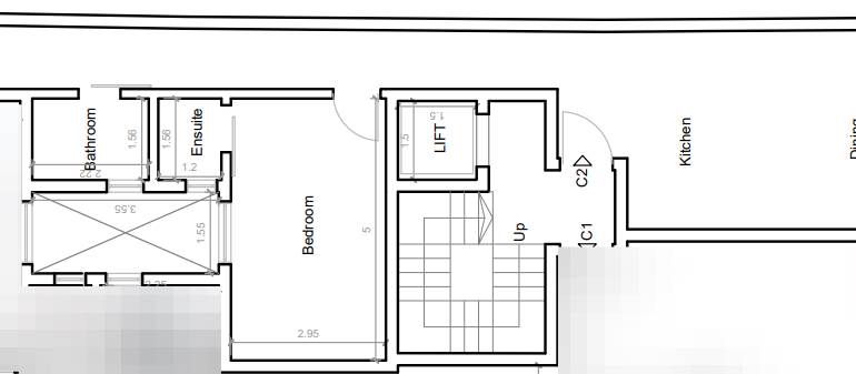 Swieqi-  1st floor , 2 bedroom + front & back Balcony + Fully Finished + Opt Garage