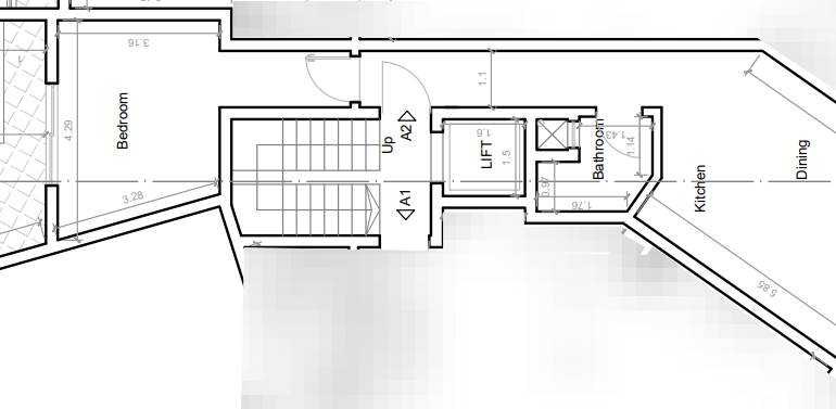 Swieqi- 1st floor , 1 bedroom + Back Yard + Fully Finished + Opt Garage
