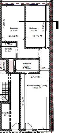 Marsascala - 2 Bedroom Finished Elevated Groundfloor Maisonette + Backyard