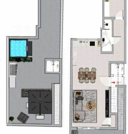 Santa Venera - 1 Bedroom Finished Penthouse + Airspace Ready Built 