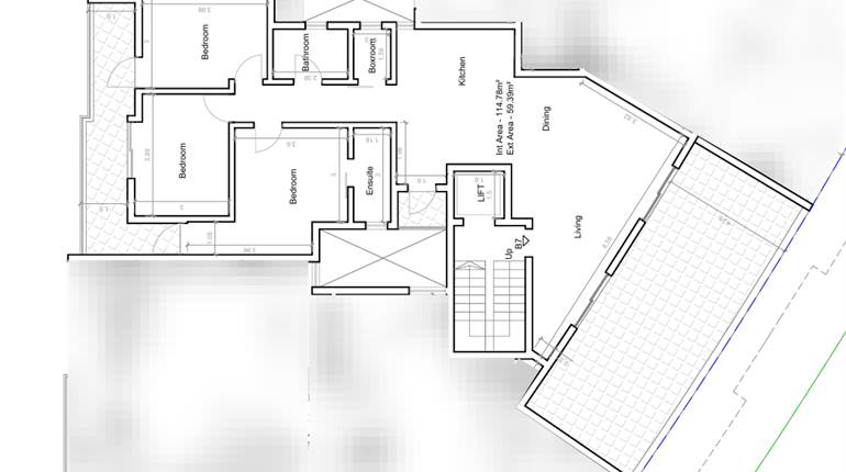 Swieqi - 4th Floor 3 Bedroom Fully Finished Penthouse + Optional Garage
