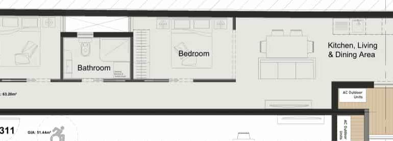 Paola - 2 Bedroom Apartment On Plan 