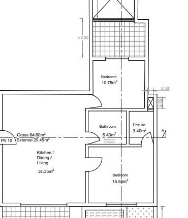 Mosta - 2 Bedroom Finished Penthouse On Plan + Pool + Roof 