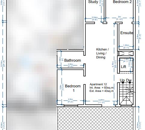 San Pawl il-Bahar - 2 Bedroom + Study Finished Penthouse + Airspace
