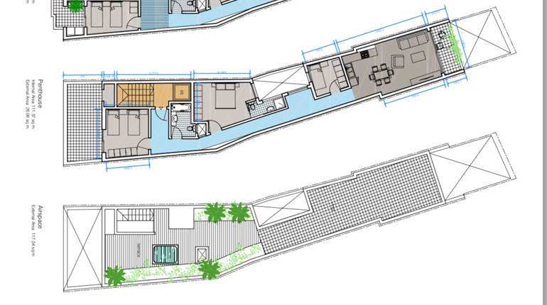 Dingli - 3 Bedroom Penthouse Finished + Views