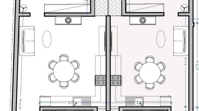 Marsalforn - 1 Bedroom Penthouse On Plan