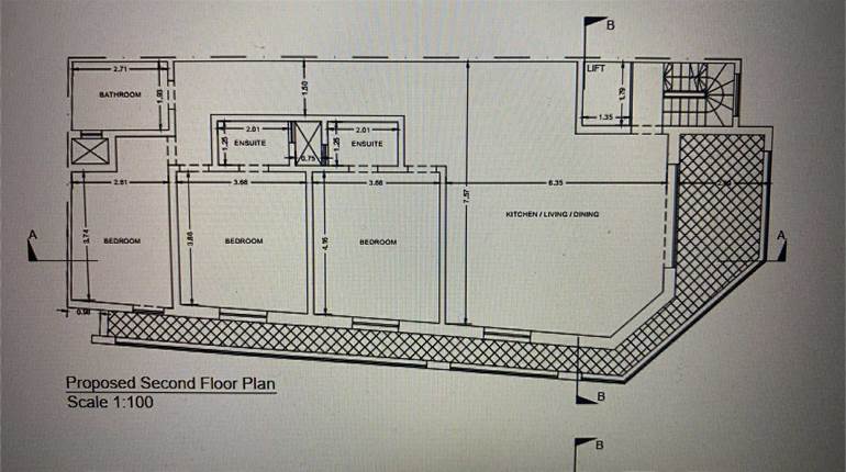 Mqabba - 3 Bedroom 2nd Floor Large Apartment Ready Built 