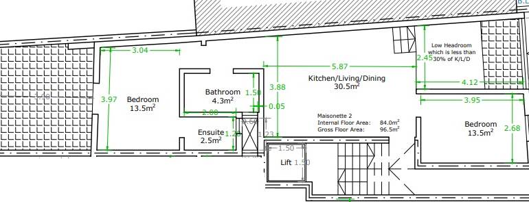 Pieta - 2 Bedroom Finished Elevated Maisonette