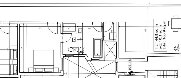 St Julian's - 3 Bedroom Finished 7th Floor Apartment On Plan 