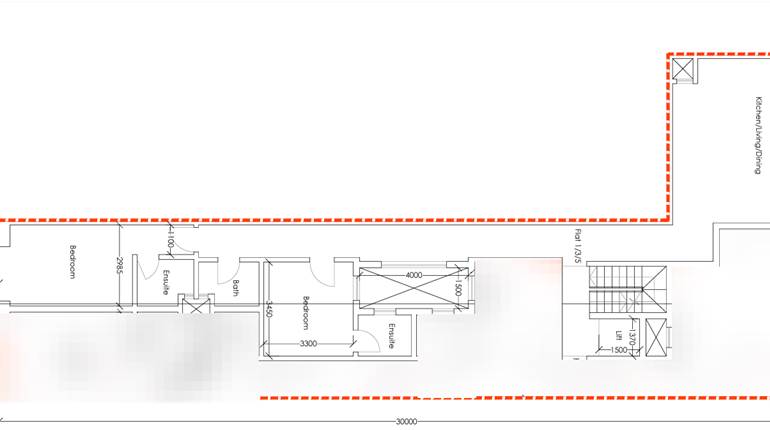 Hal Safi - 2 Bed Finished Second Floor Apt On Plan