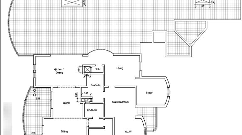 San Giljan - Circa 675sqm 3 Bedroom Penthouse + 2 Garages