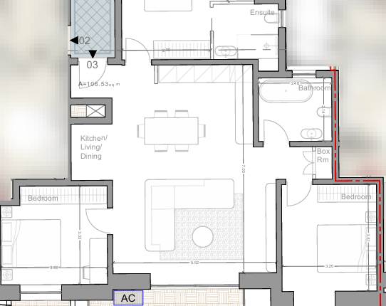 Mosta - Ready built 3 bedroom Apartment in Shell form 