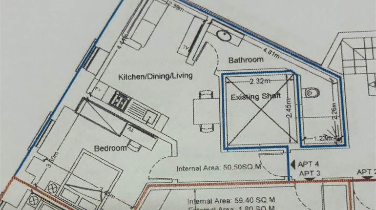 Birkirkara - 1st Floor 1 Double Bedroom Finished Apartment