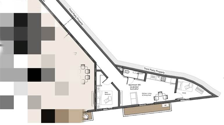 Dingli - 3rd Floor 2 Bedroom Apartment - Shell Form