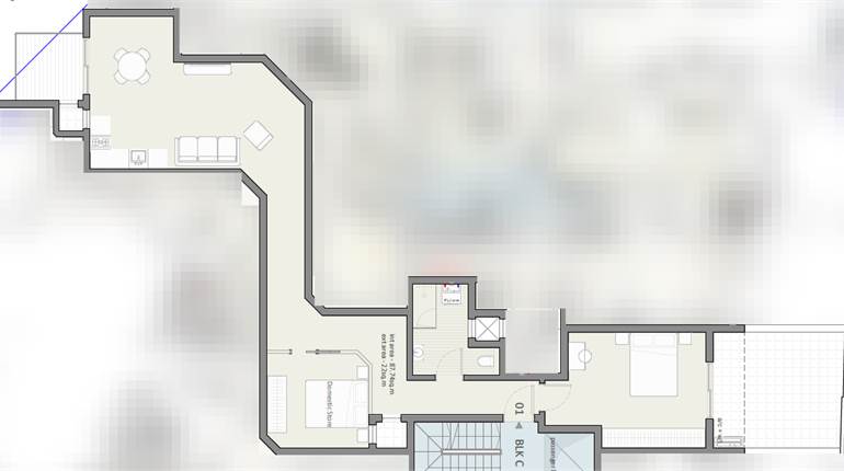 Marsa - 2 Bedroom First Floor Apartment On Plan 