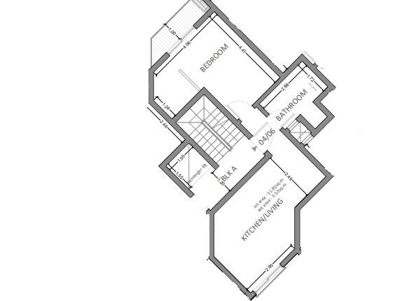 Marsa - 1 Bedroom 3rd Floor Apartment On Plan 
