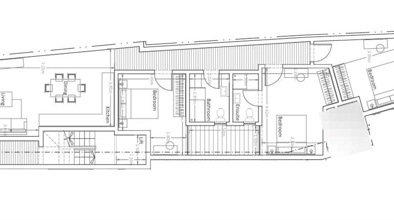 Qrendi - 3 Bedroom Elevated Finished Maisonette On Plan 