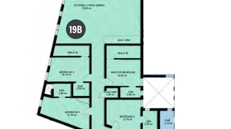 Zebbiegh - 197sqm 2nd Floor 4 Bedroom Finished Apartment