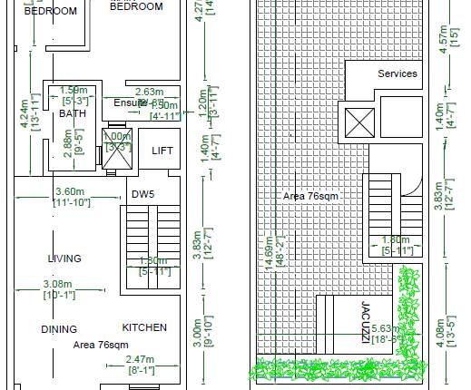 Safi - 2 Bedroom Penthouse Unobstructed Views + Airspace + Jacuzzi