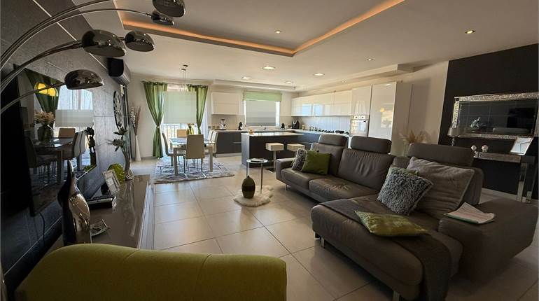 Fgura - 2nd Floor Larger than Usual 4 Bedroom Furnished Apartment