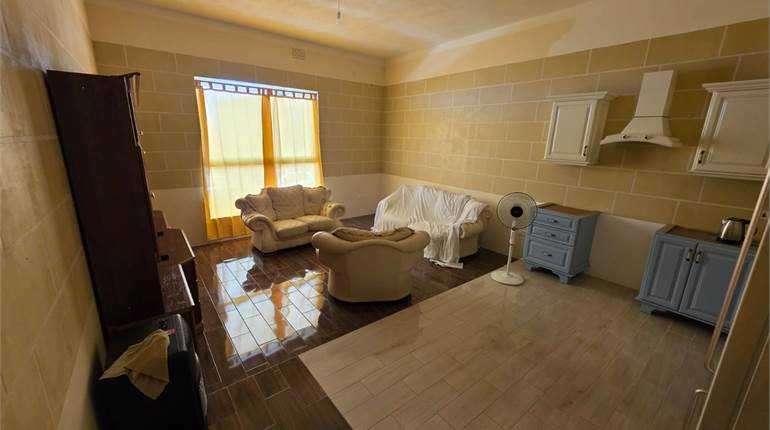Xaghra Gozo - 2 Bedroom Ground Floor Elevated Apartment - Partly Furnished