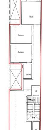 Fgura - 2 Bedroom + Study Apartment - Shell Form