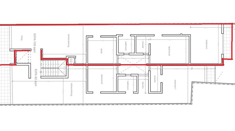 Paola - 3 Bedroom Finished Penthouse + Opt Garage