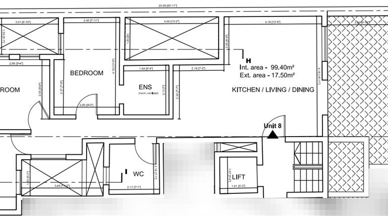 Xghajra - 2 bedroom Penthouse (On Plan)