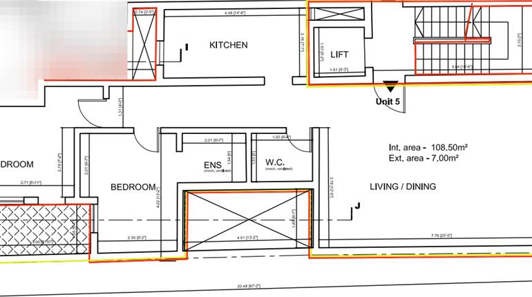 Xghajra- 3 bedrooms apartment (on plan)