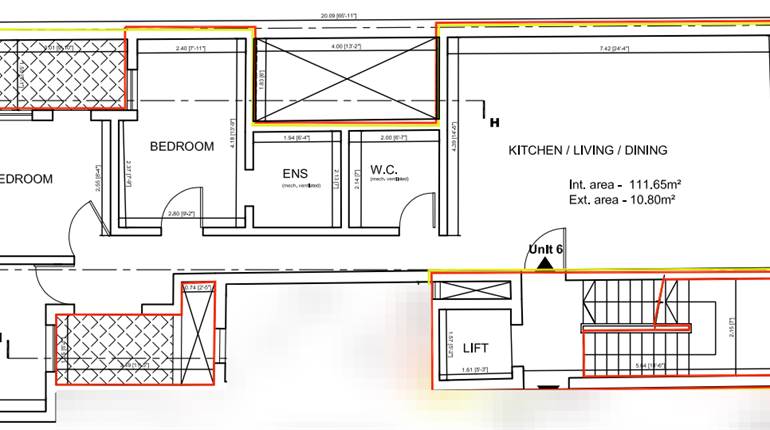 Xghajra- 3 bedrooms apartment (on plan)