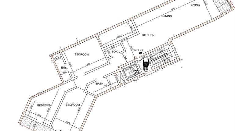 Birkirkara - 3rd Floor 3 Bedroom Finished Apartment + Optional Garages - On Plan