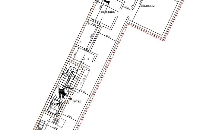 Birkirkara - 3rd Floor 3 Bedroom Finished Apartment + Optional Garages - On Plan