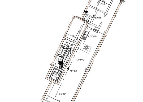Birkirkara - 1 Bedroom Finished Penthouse On Plan 