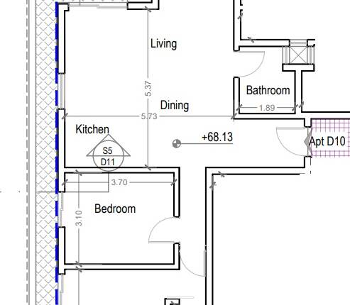 Ghaxaq - 1st Floor 2 Bedroom Fully Finished Apartment On Plan