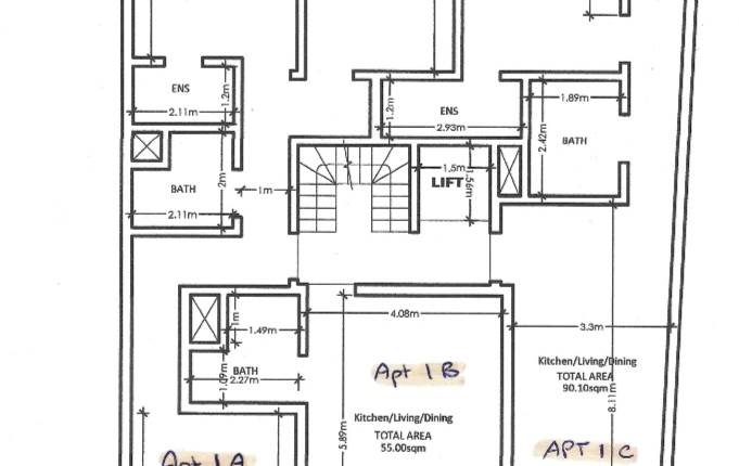 Marsalforn Gozo - 2 Bedroom Apartment + Unobstructed Country Side View (On Plan)