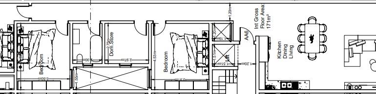 Pieta - 3 Bedroom 3rd Floor Finished Apartment + Views On Plan 