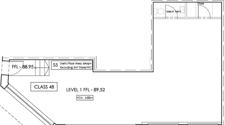 Msida 4B Retail  with Optional  Parking 
